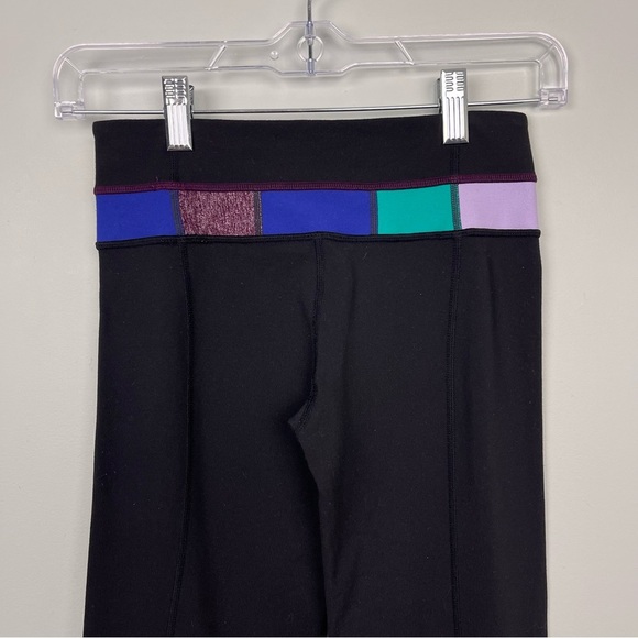 Lululemon Flare Groove Pant Color Block - Picture 8 of 9